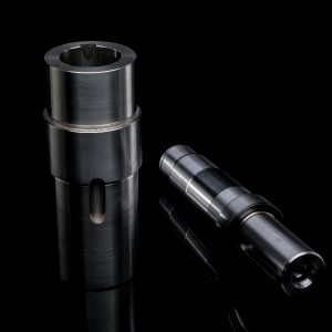 Precision machined stainless steel shaft